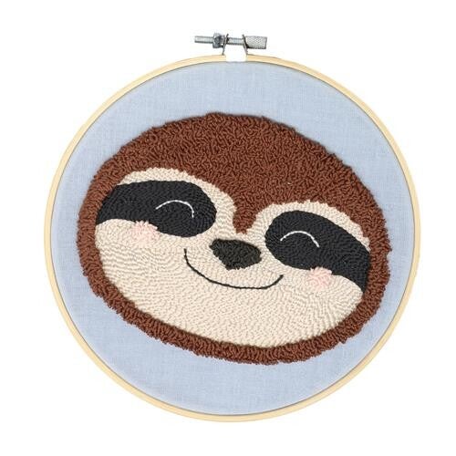 Punchpakket luiaard nr 21 (17,8 cm rond)