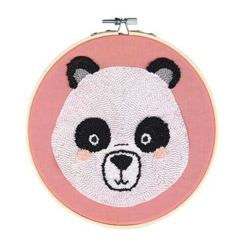 Punchpakket panda nr 11 (17,8 cm rond)