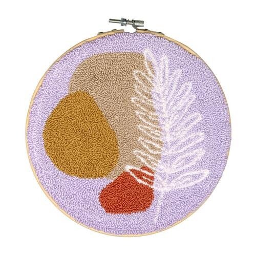 Punchpakket abstract natuur nr 15 (17,8 cm rond)