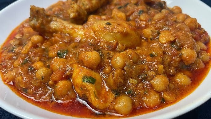 kruidenmix voor kikkererwten met kip (murgh cholay)