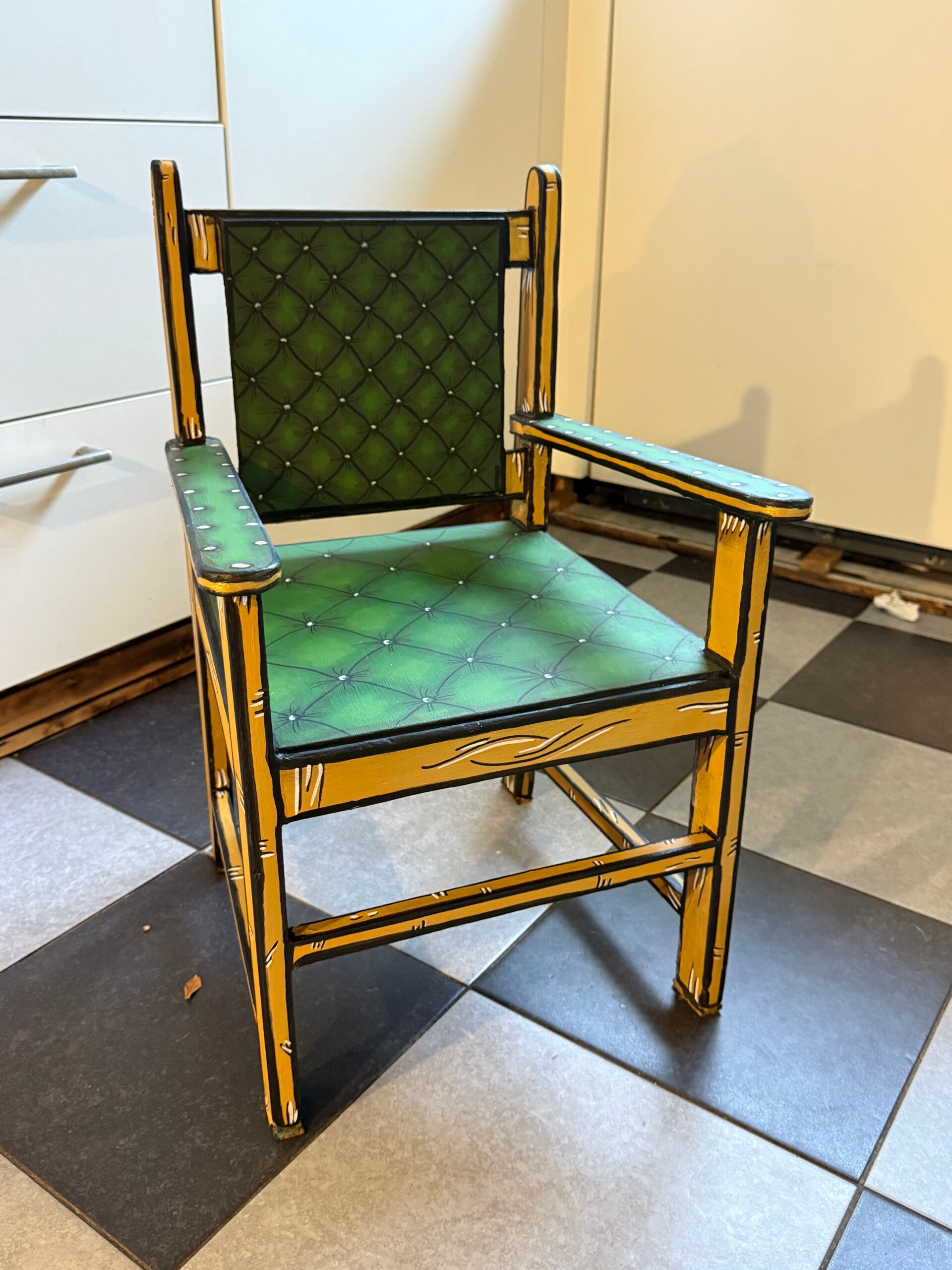 Kinderstoel ‘troon’