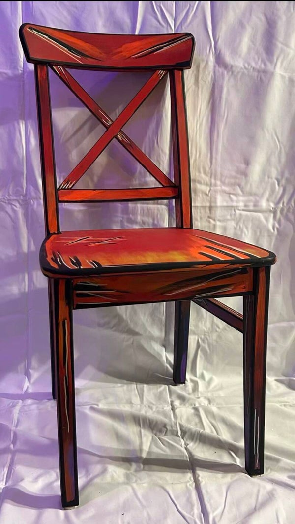 Stoel ‘rood’ UV