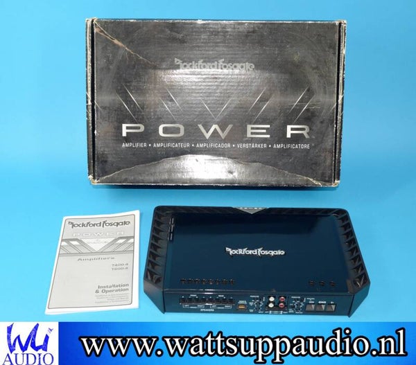 Rockford Fosgate Power T400-4 4 channel amplifier