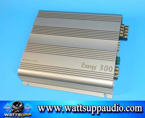Becker Energy 300 4 channel amplifier