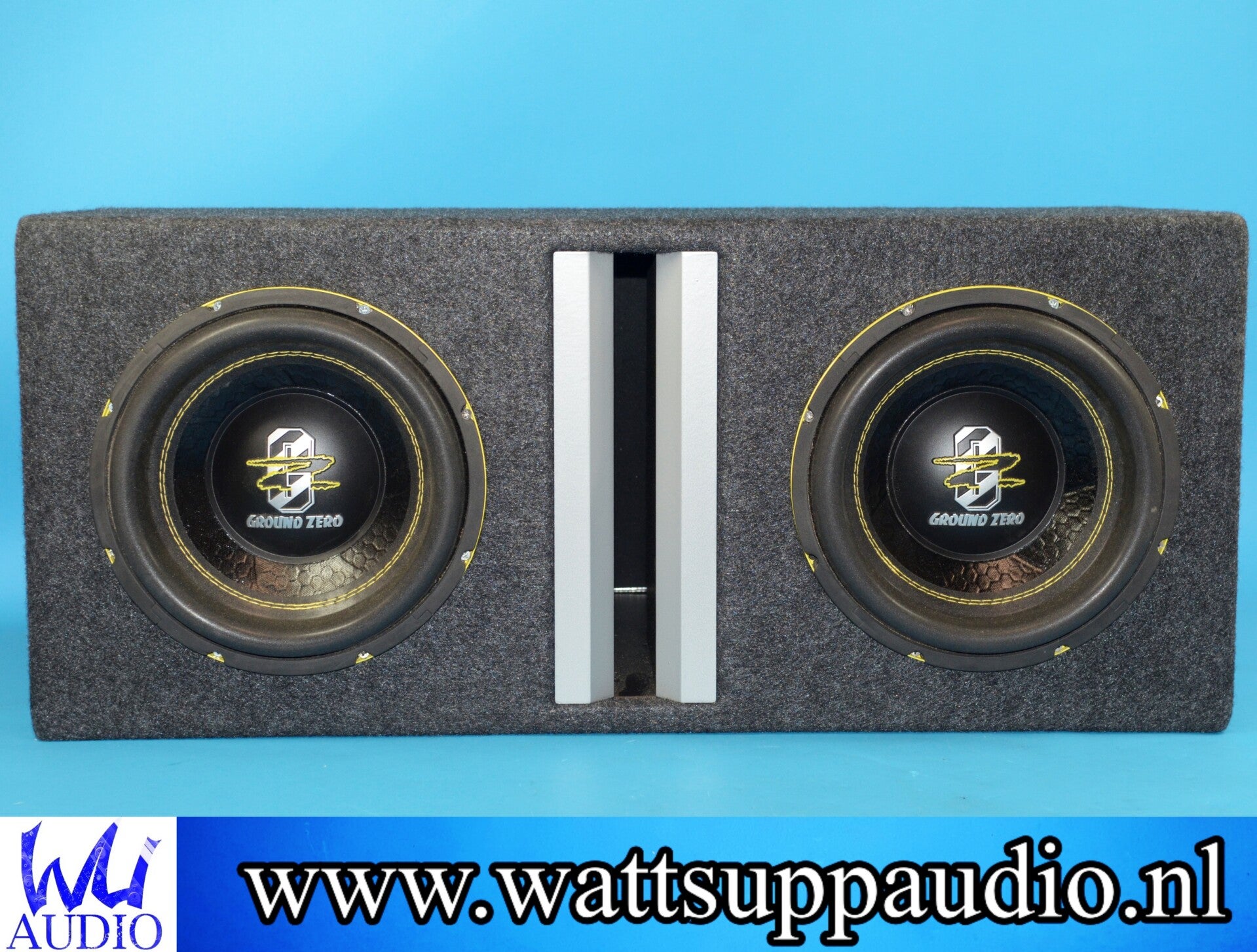 Ground Zero GZIW 10XSPL-D2 2 x 10 inch subwoofer 1400W