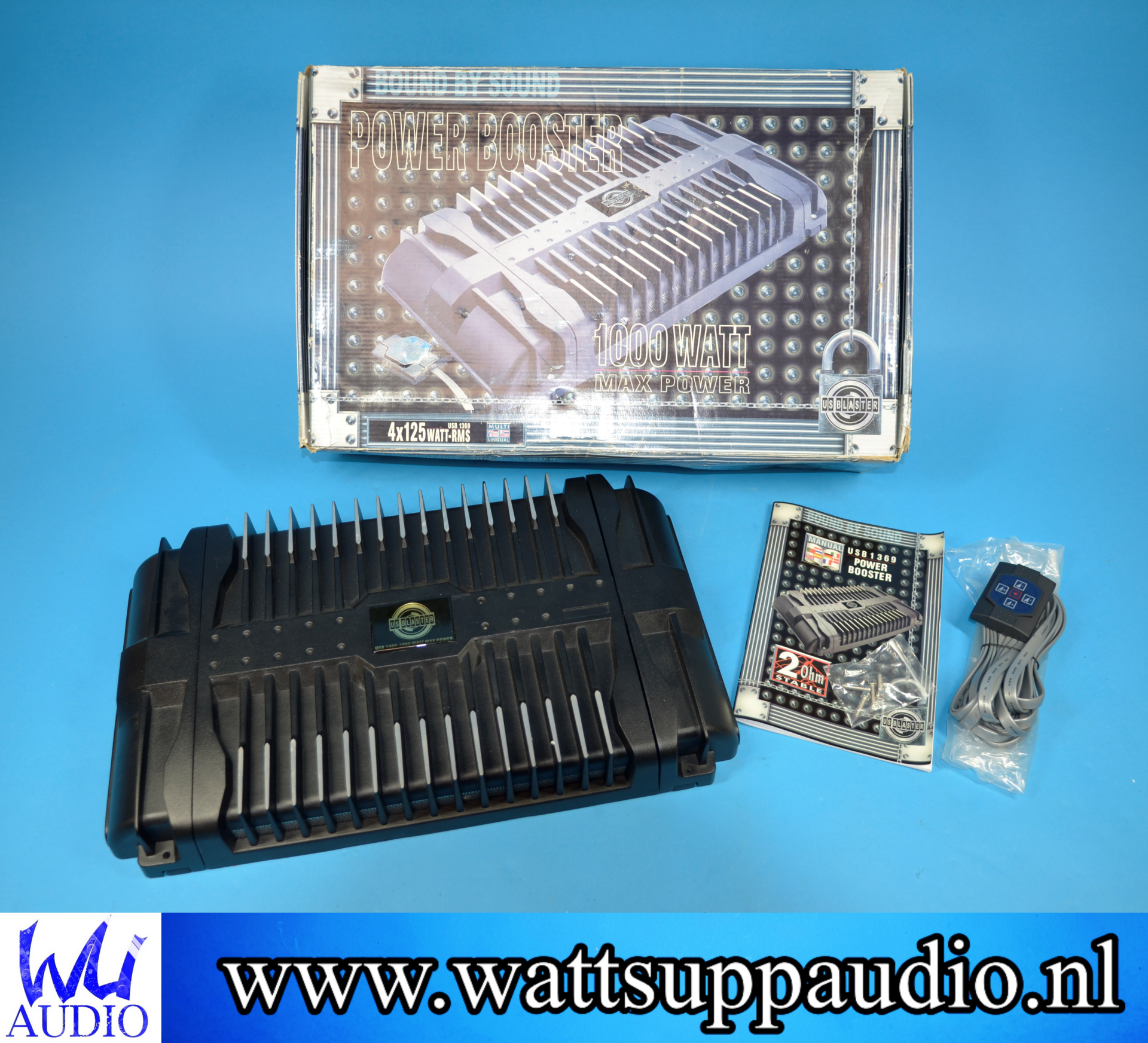 US Blaster USB 1369 4 channel amplifier