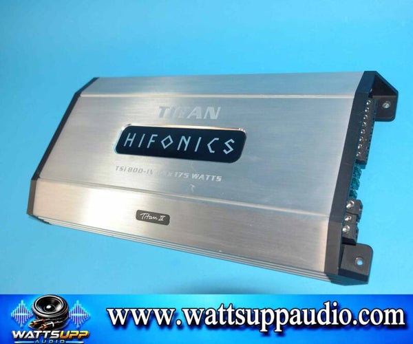 Hifonics TSi 800-IV Titan 4 channel amplifier