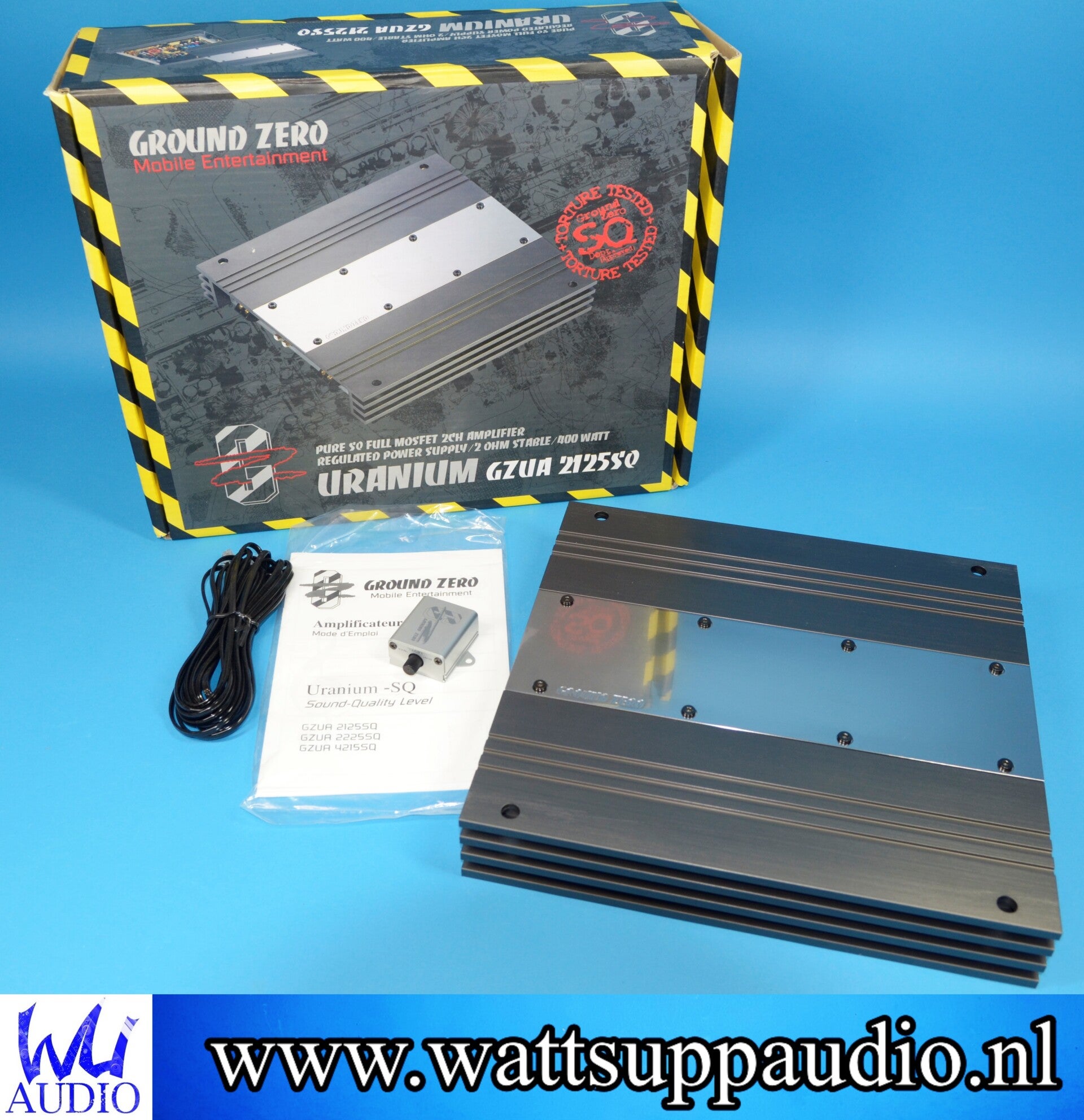 Ground Zero GZUA 2125SQ 2 channel / mono amplifier