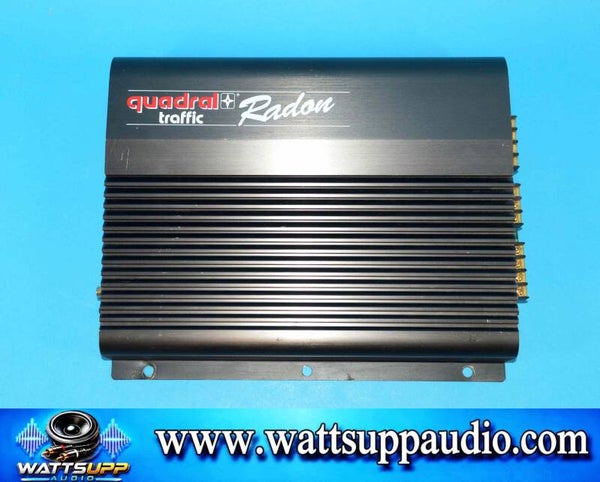 Quadral Traffic Radon 4 channel amplifier