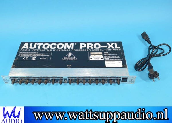 Behringer AUTOCOM PRO -XL MDX1600 compressor/limiter