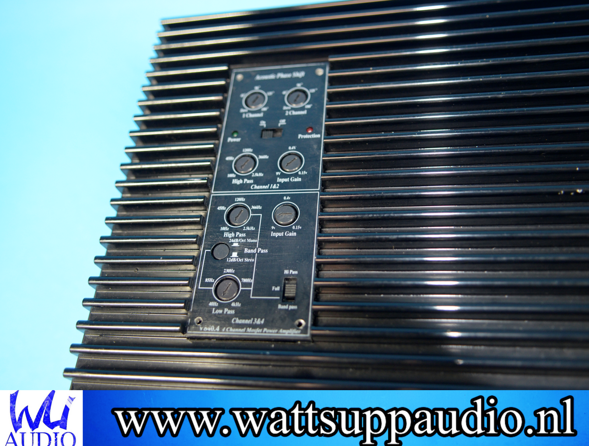 ESX Vision V840.4 4 channel amplifier | Wattsuppaudio
