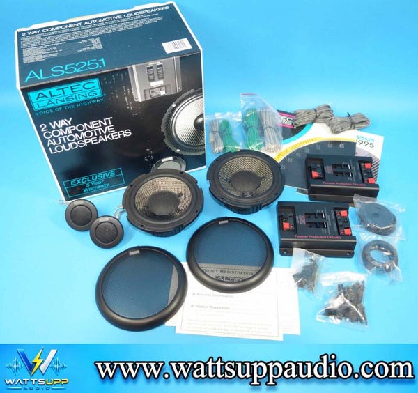 ALTEC LANSING ALS525.1 13cm(5.25'') component set