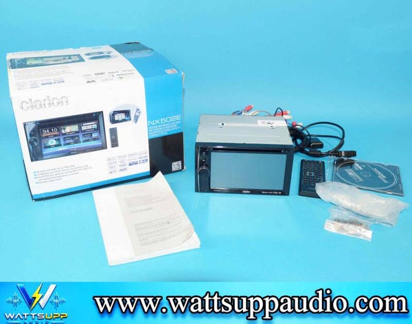 Clarion NX502E 2-Din Headunit