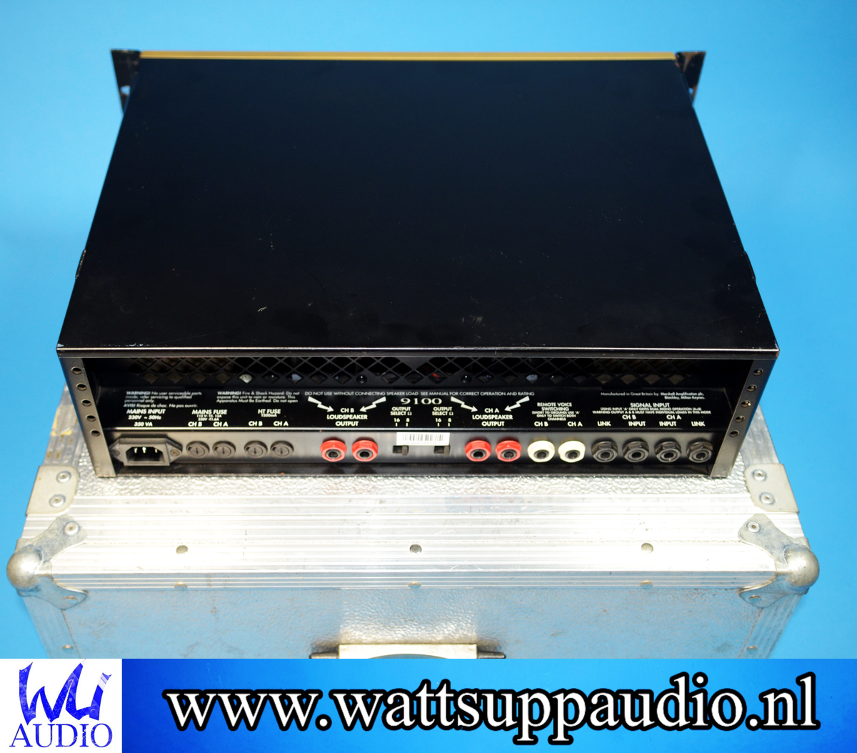 Marshall 9100 Dual MonoBloc Tube Amplifier | Wattsuppaudio