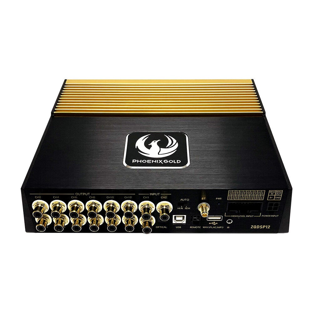 Phoenix Gold ZQDSP12 high end 12 channel DSP / USB / Bluetooth
