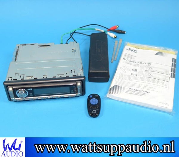 JVC KD-G801 1-din Headunit