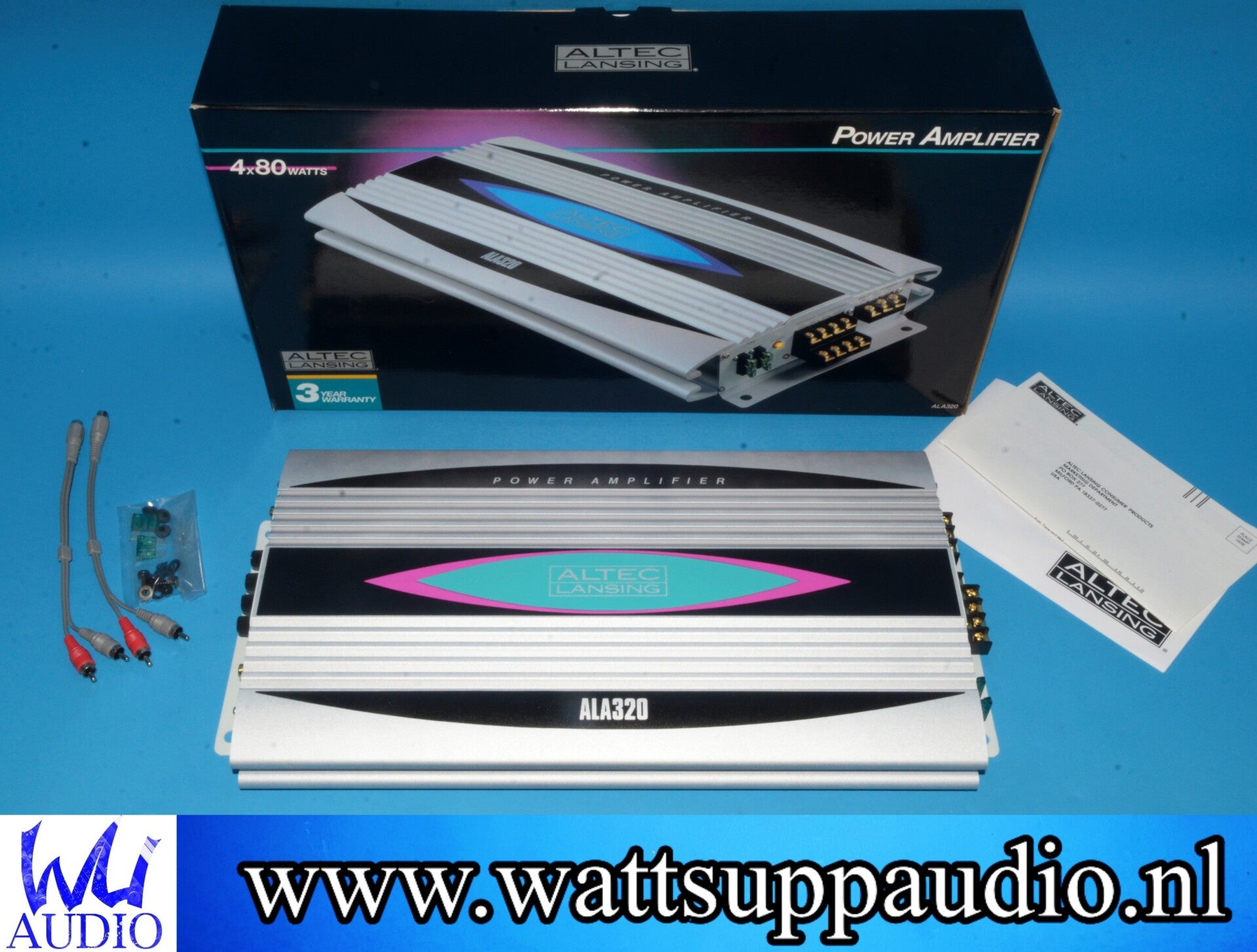 ALTEC LANSING ALA320 4 channel amplifier