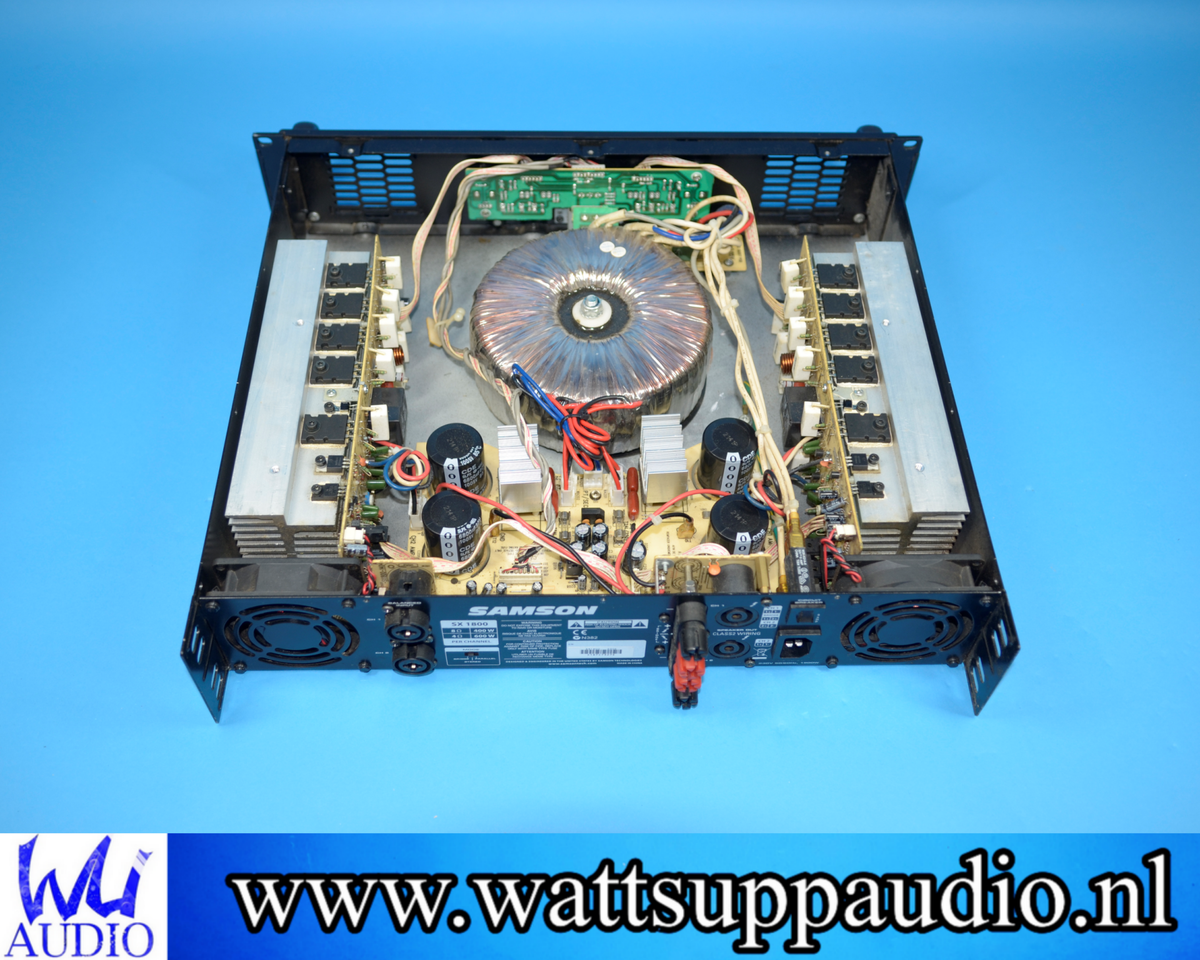 ① SAMSON SX 1800 パワーアンプ 1800W ① SAMSON SX 1800 パワー ① SAMSON SX 1800 パワーアンプ 1800W ① SAMSON SX 1800 パワー