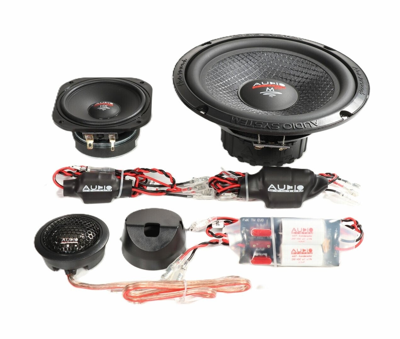 Audio System M165 EVO3 Composet / Speakers 3-way 16.5cm/6.5''
