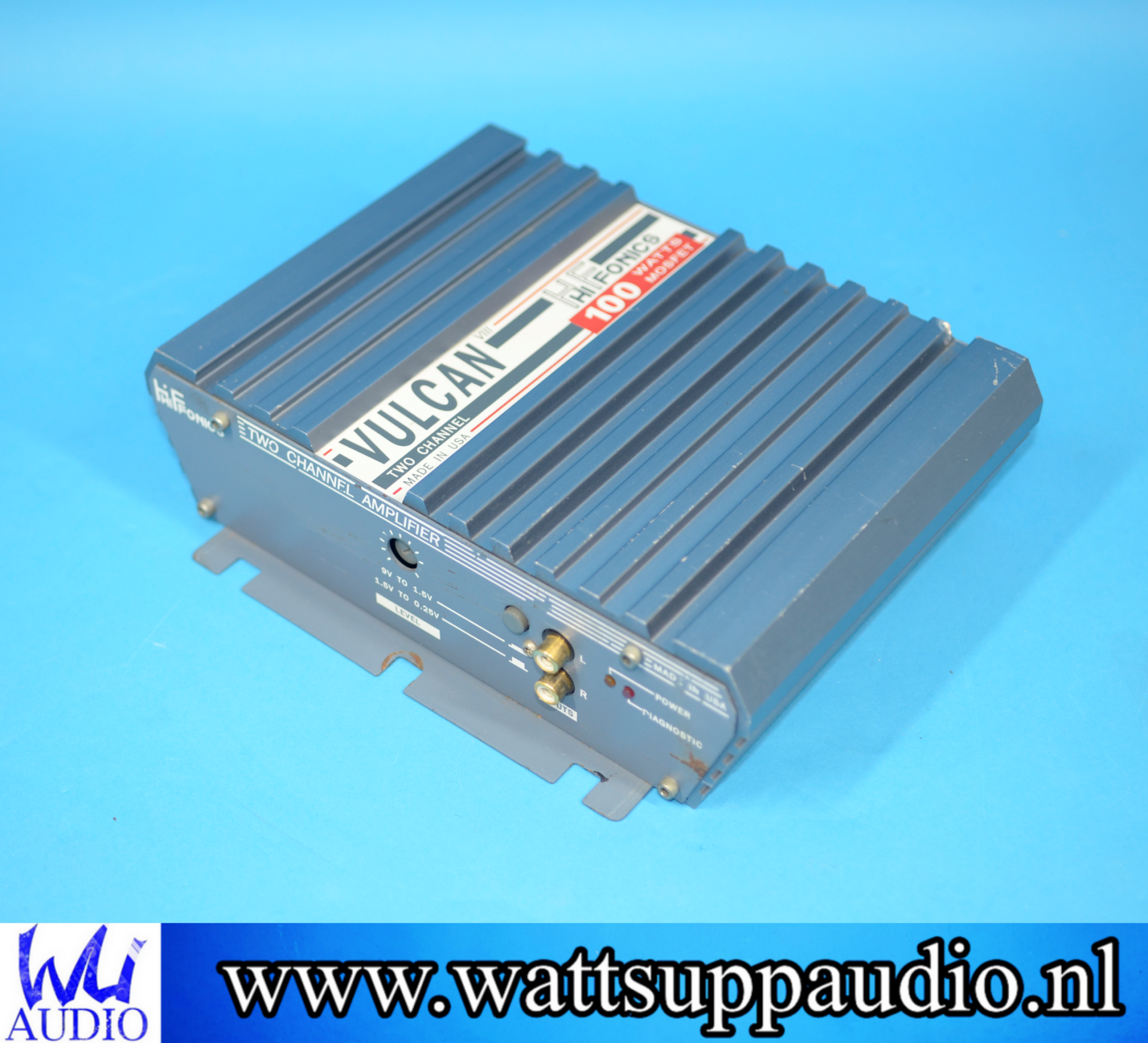 Hifonics Vulcan VIII 2 channel / mono amplifier | Wattsuppaudio