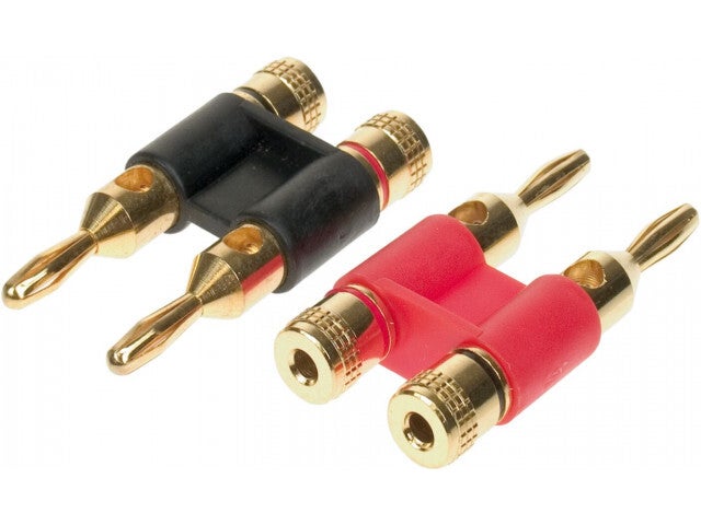 ACV Dual Banana Jack Plug set