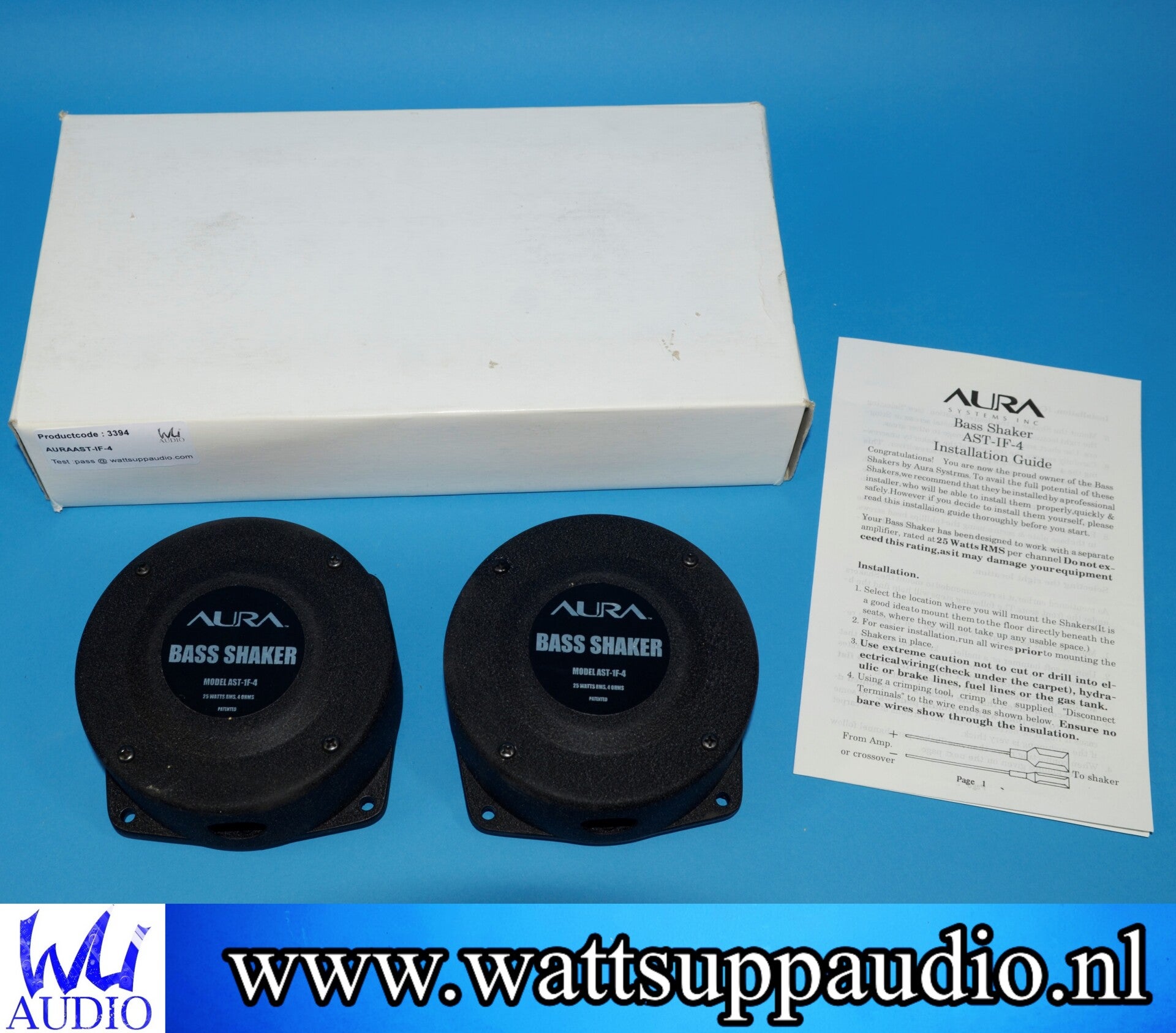 Aura AST-1F-4 Bass Shaker ( pair )