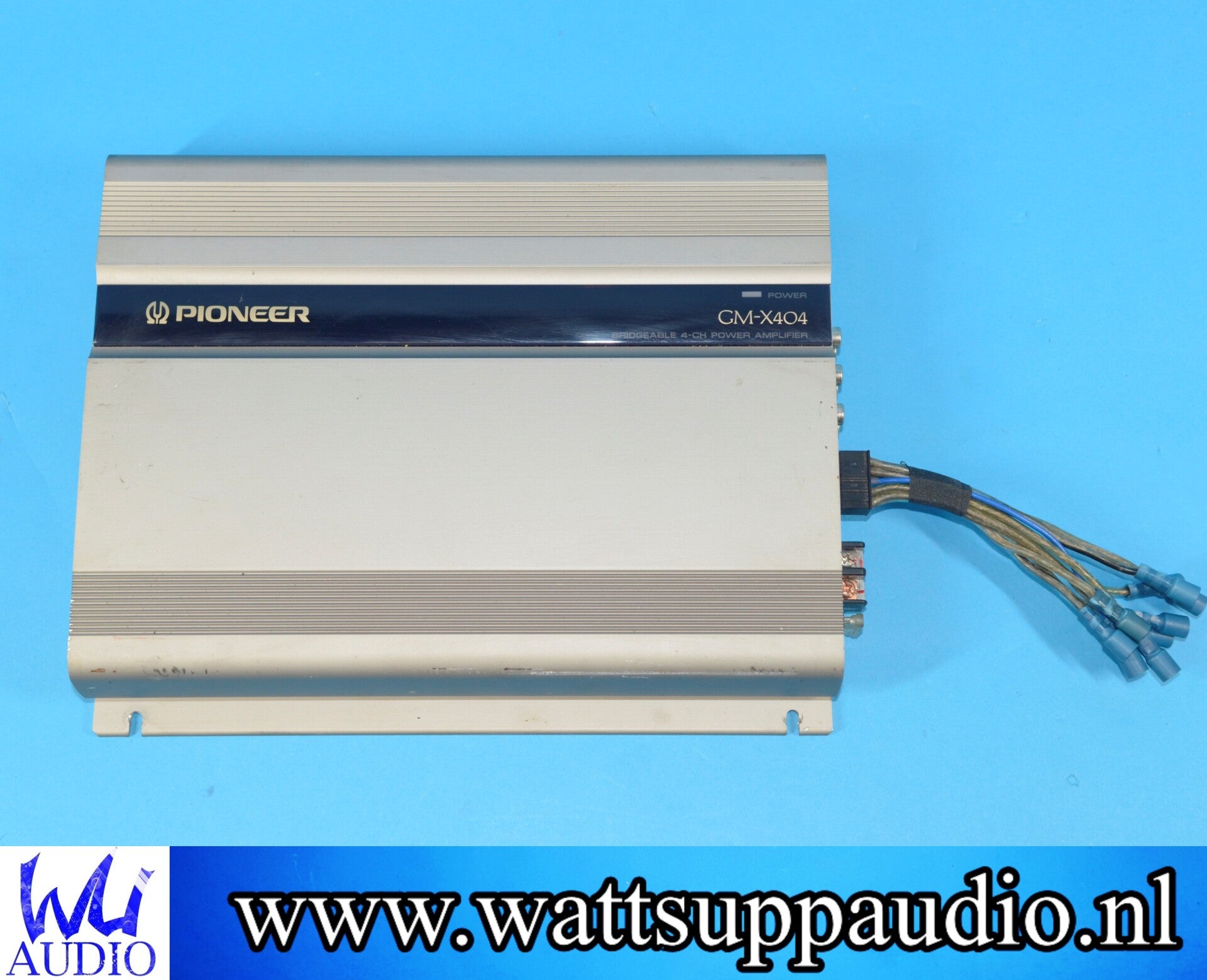 Pioneer GM-X404 4 channel amplifier