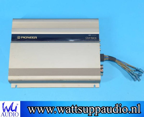 Pioneer GM-X404 4 channel amplifier