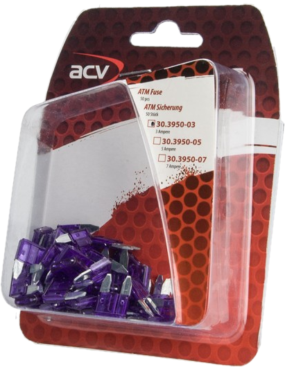 ATM Mini blade fuse 3A