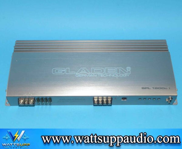 Gladen SPL 1800c1 Monoblock amplifier