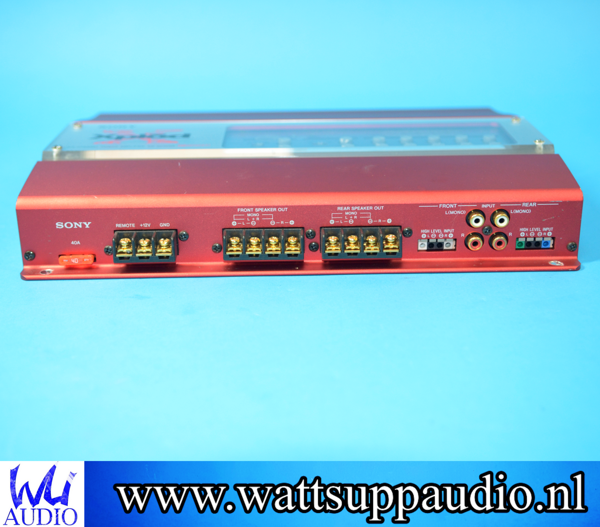 SONY XM-604EQX 4chアンプ Xplod（エクスプロード）』シリーズ車載用