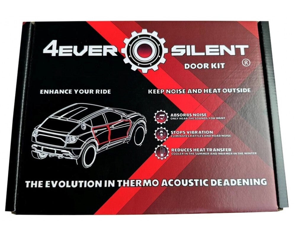 4ever Silent door kit Thermo Acoustic Soundproofing 4 sheets a 23x80cm, 2 door kit