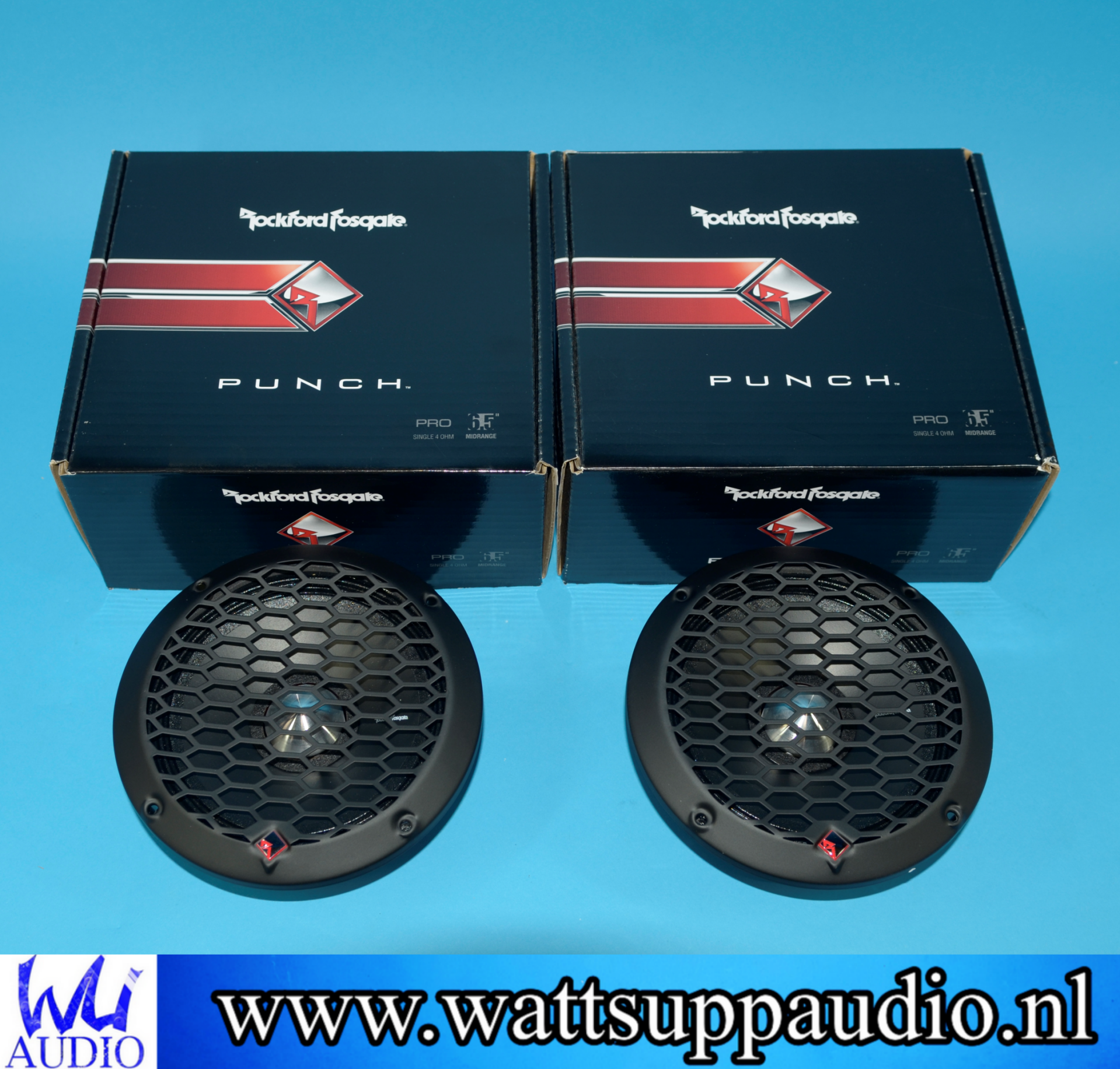 Rockford Fosgate Punch PRO PPS4-6 6.5'' Speakers( pair )