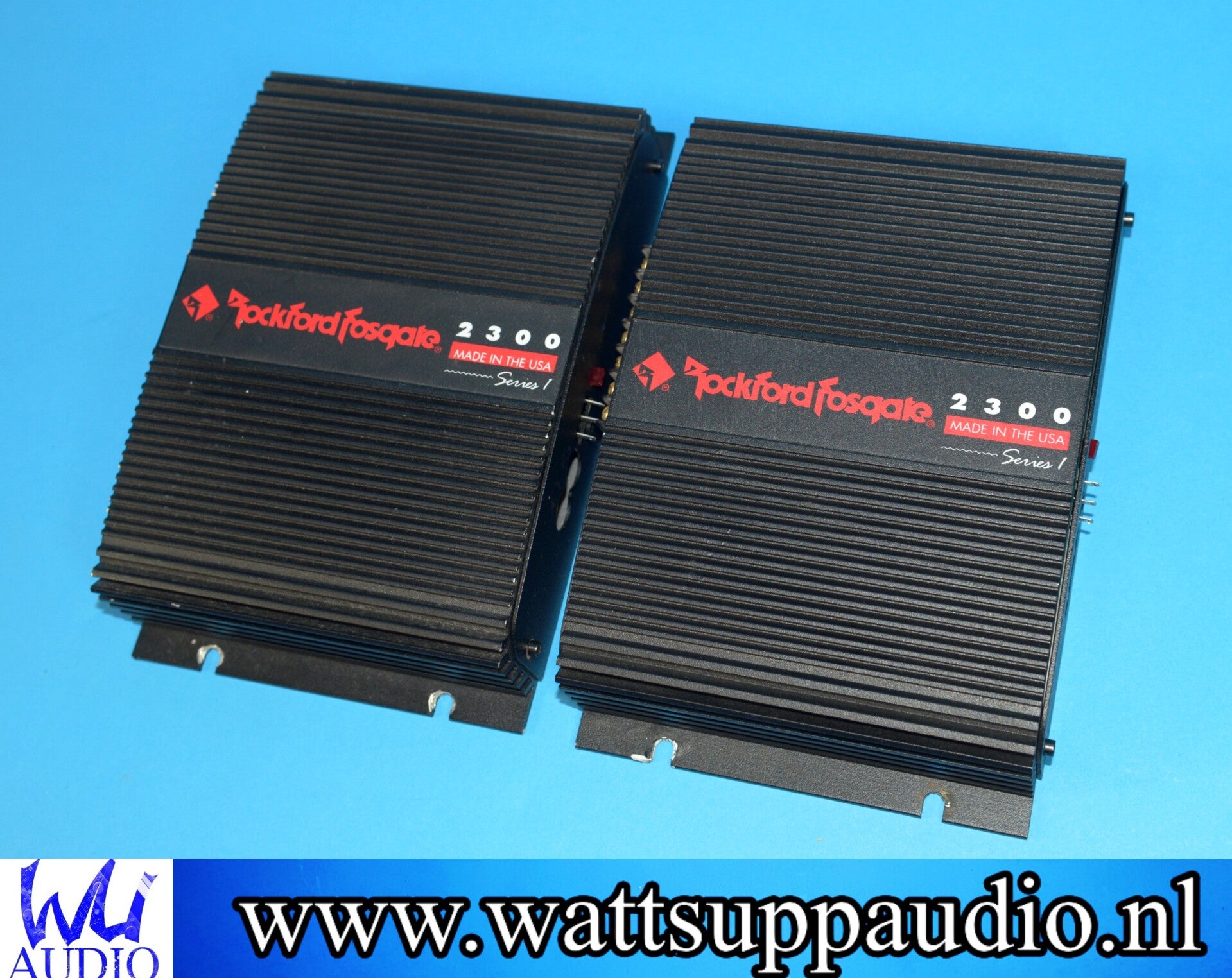 Rockford Fosgate 2300 Series 1 amplifier ( pair ) PackageDeal