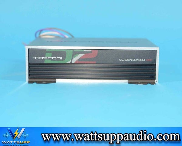 Mosconi D2 / Gladen D2100.4DSP 4 channel amplifier
