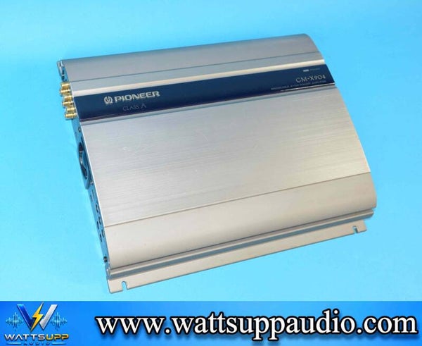 Pioneer GM-X904 4 channel amplifier