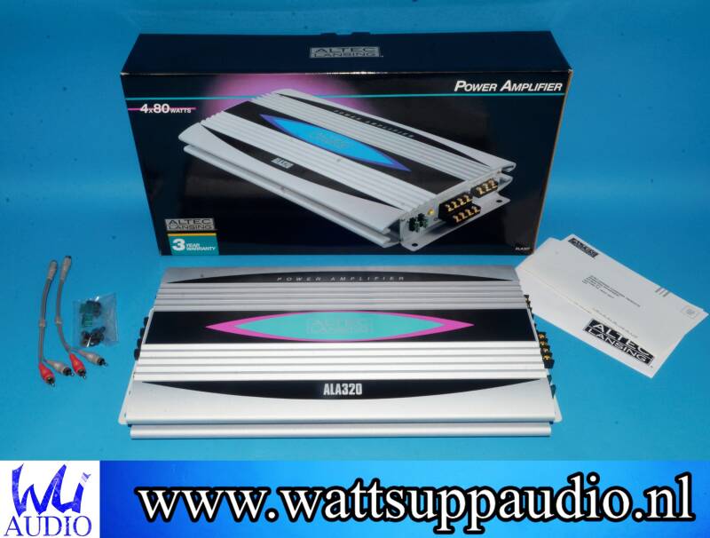 ALTEC LANSING ALA320 4 channel amplifier | Wattsuppaudio