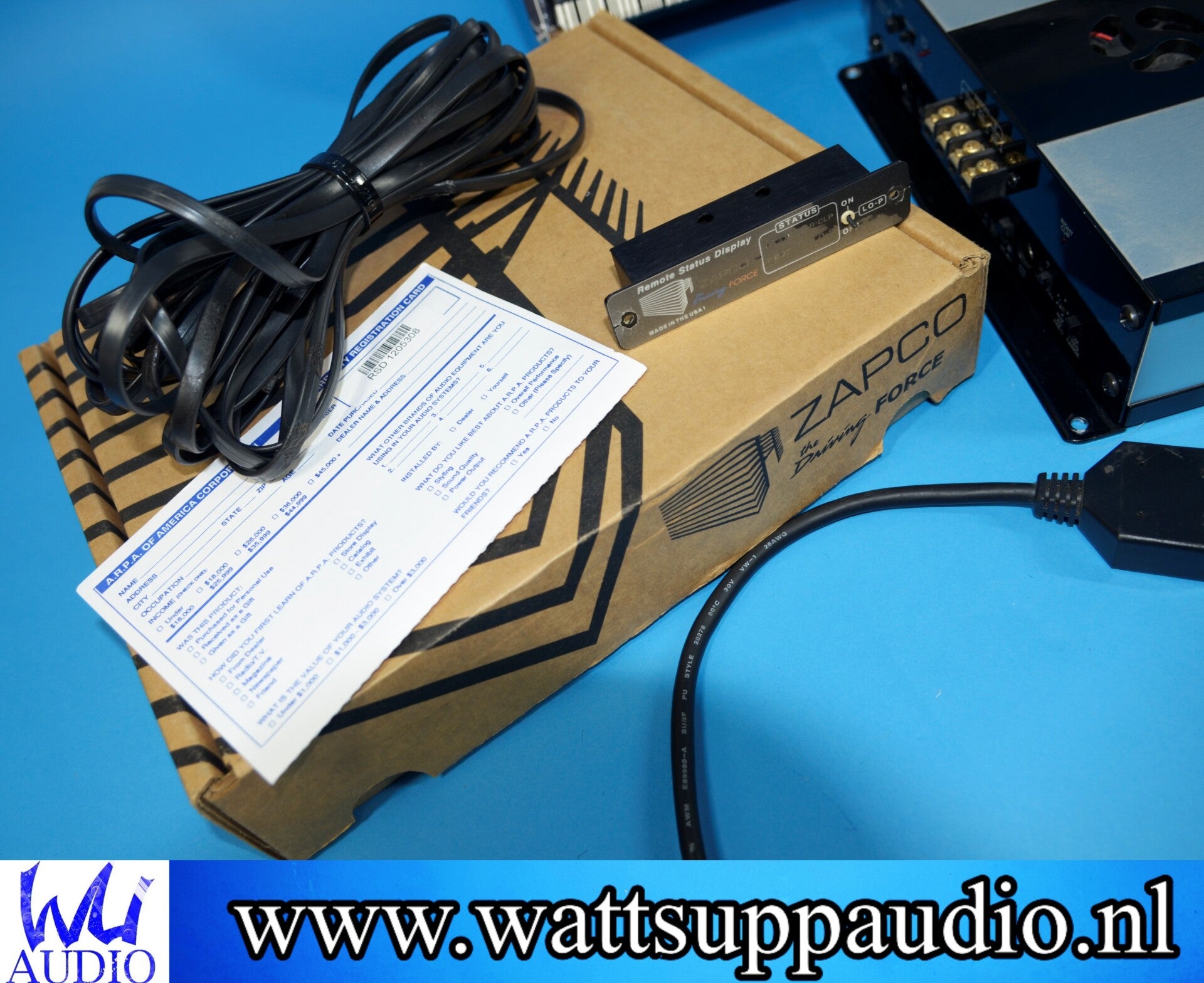 ZAPCO C2K-1.0X 2 channel / mono amplifier | Wattsuppaudio