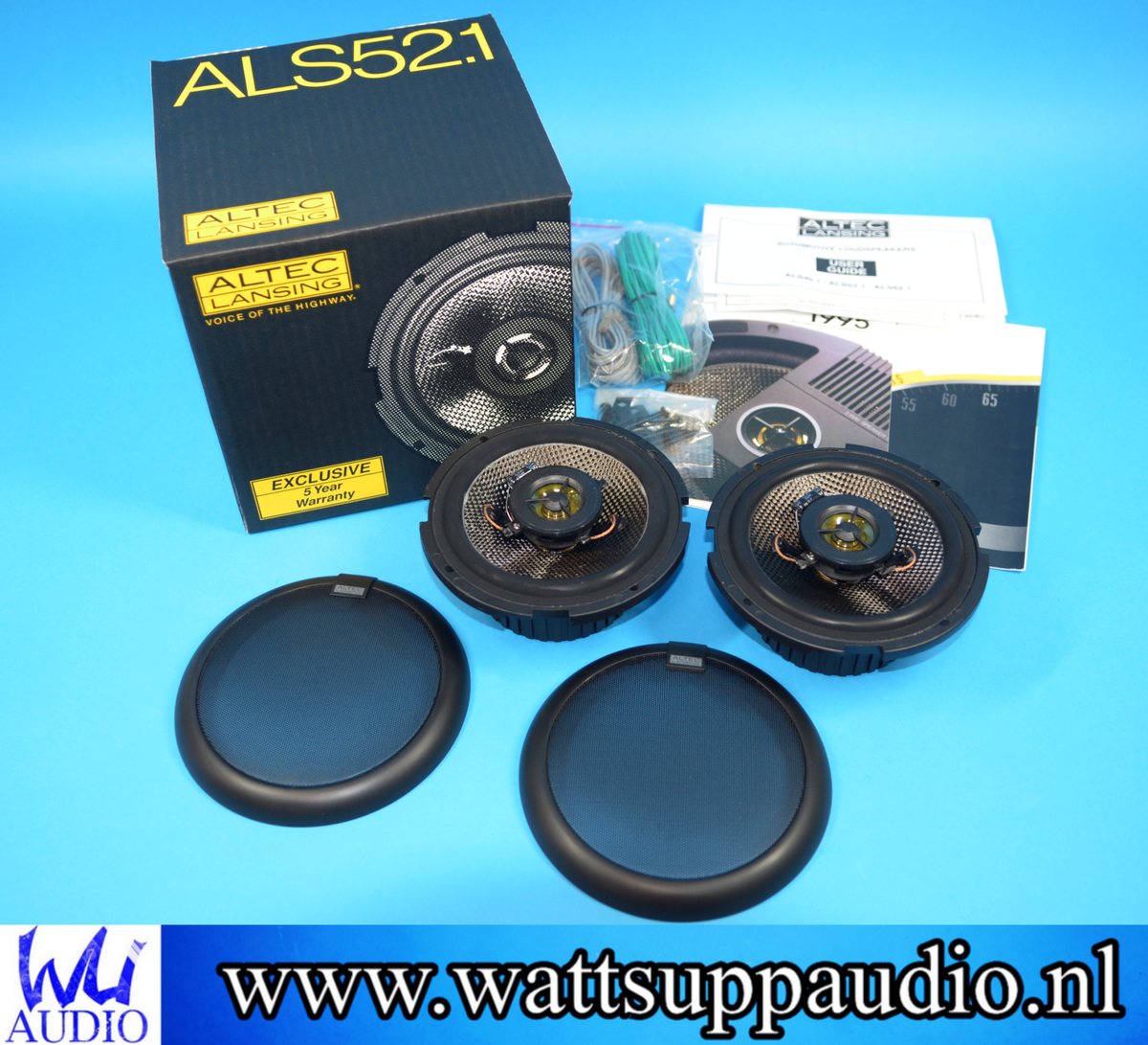 ALTEC LANSING ALS52.1 Coaxial speakers 13cm / 5.25'' | Wattsuppaudio