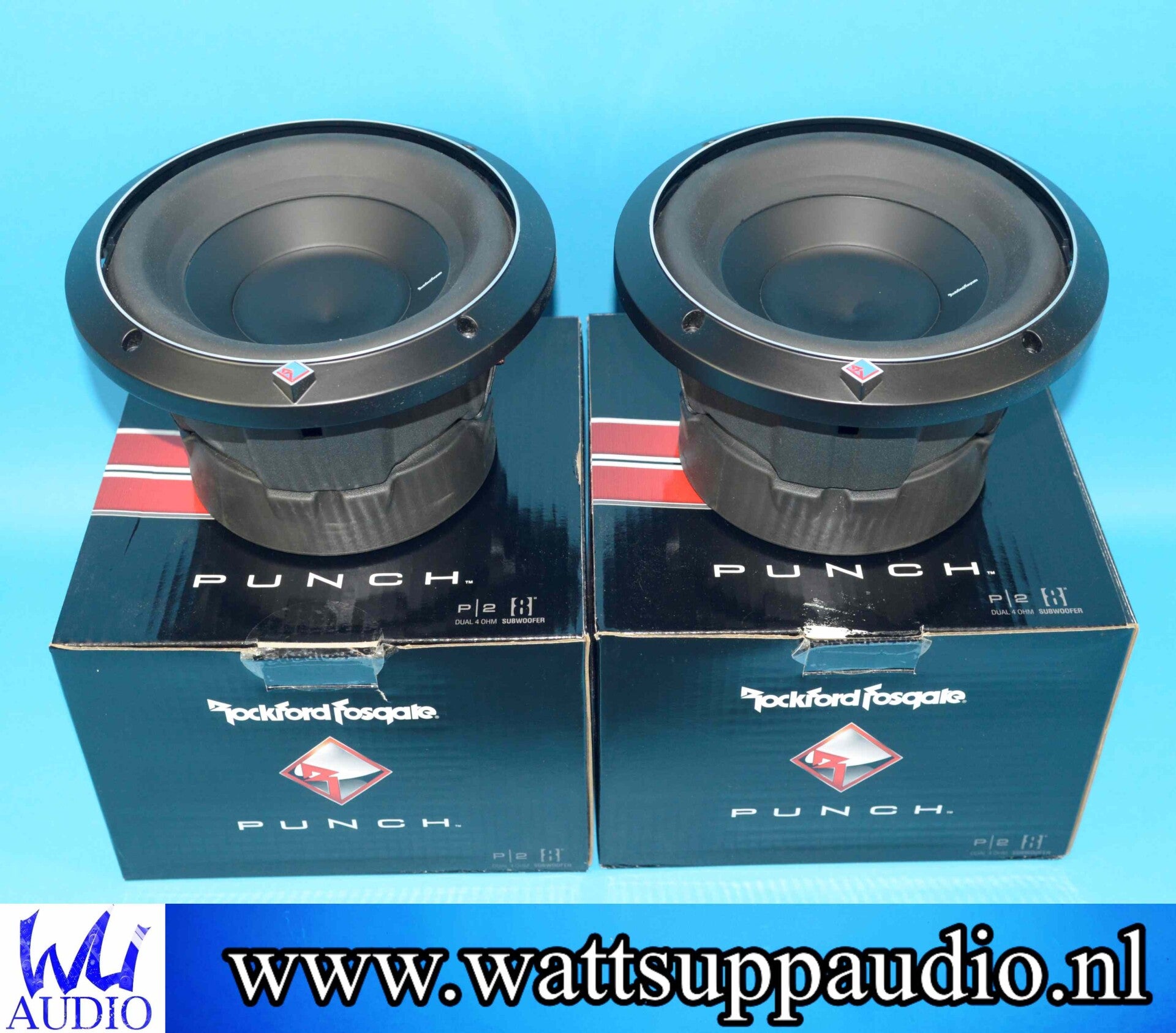 Rockford Fosgate Punch P2D4-8 8 inch subwoofer ( pair )