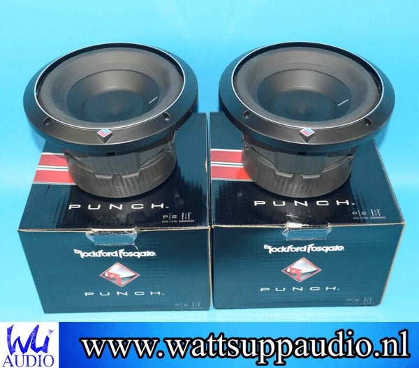 Rockford Fosgate Punch P2D4-8 8 inch subwoofer ( pair )