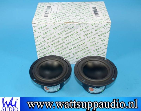 HiVi Swan M4N-B 4" Damped Aluminum/Magnesium Cone Full-Range speaker