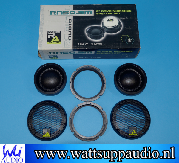 Radical Audio RA50.3M 2''Dome Midrange speakers