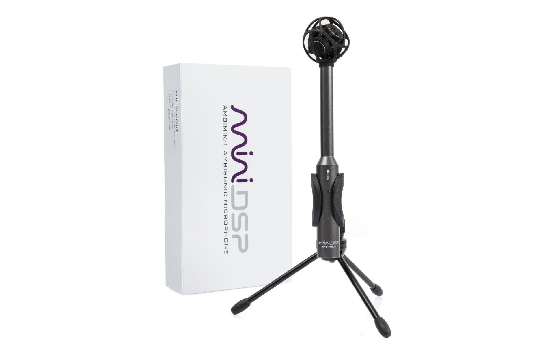 miniDSP ambiMIK-1 USB Ambisonic Measurement Microphone | 32bit 192kHz ASIO Dirac