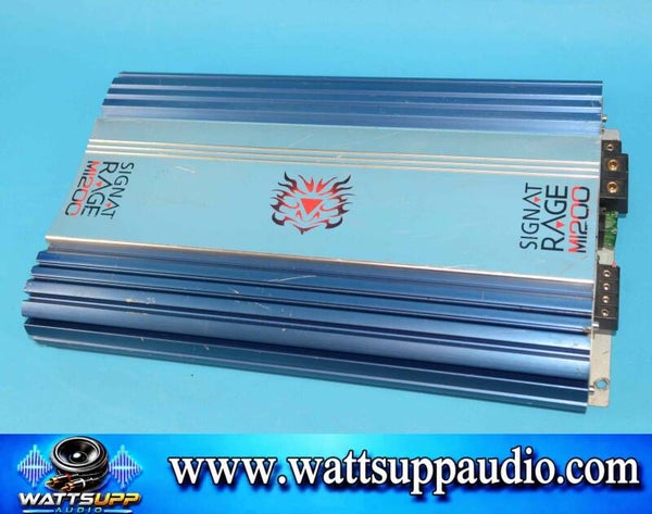 Signat Rage M1200 Monoblock amplifier