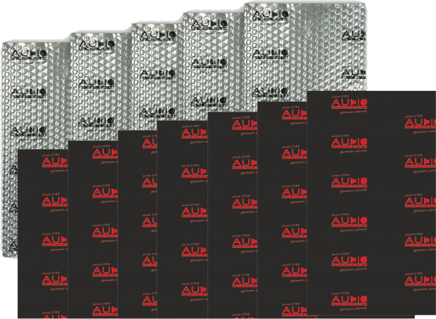 Audio System ALUBUTYL MIX EVO damping kit   ( 12 sheets )