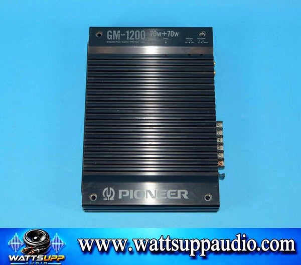 Pioneer GM-1200 2 channel / mono amplifier