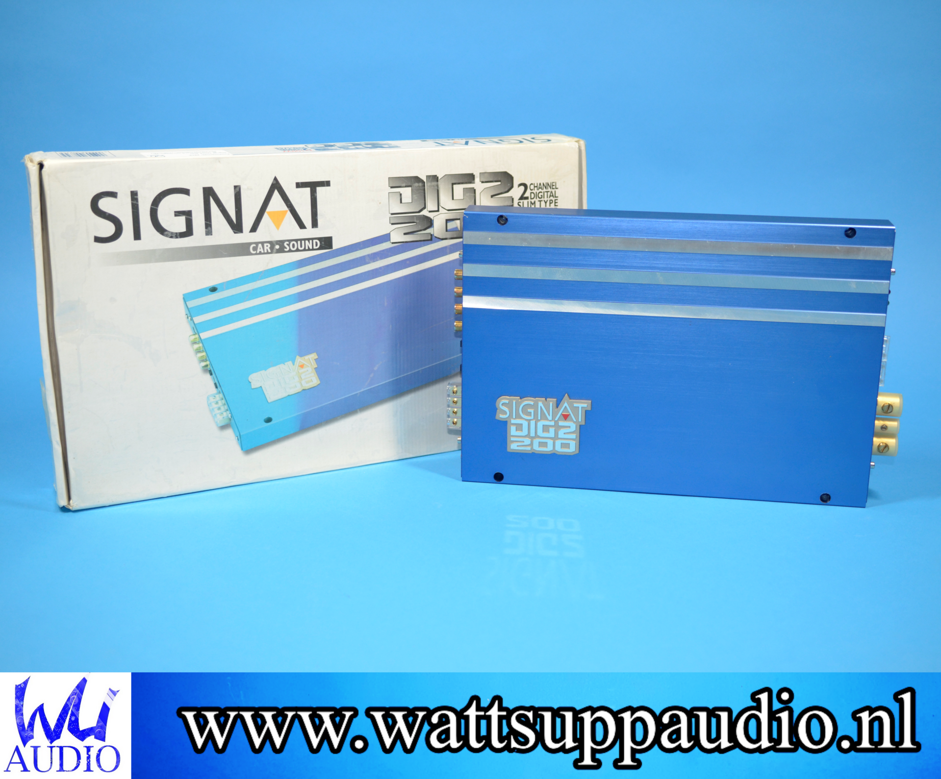 Signat DIG2 200, 2 channel / mono amplifier