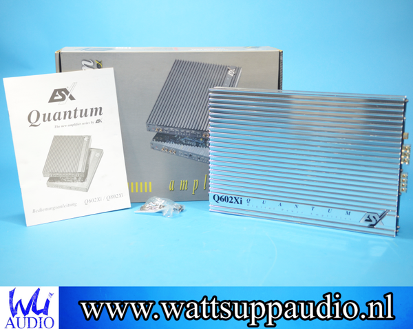 ESX Q602Xi 2 channel / mono amplifier SQ 650W RMS