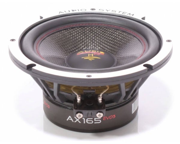 Audio System AX165 EVO3 HELON Kickbass speakers 165mm/6.5'' ( H165 )